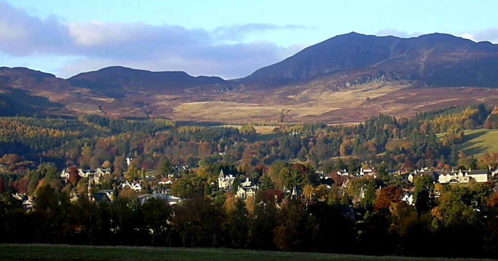 Holiday in Pitlochry in the very heart of Scotland
